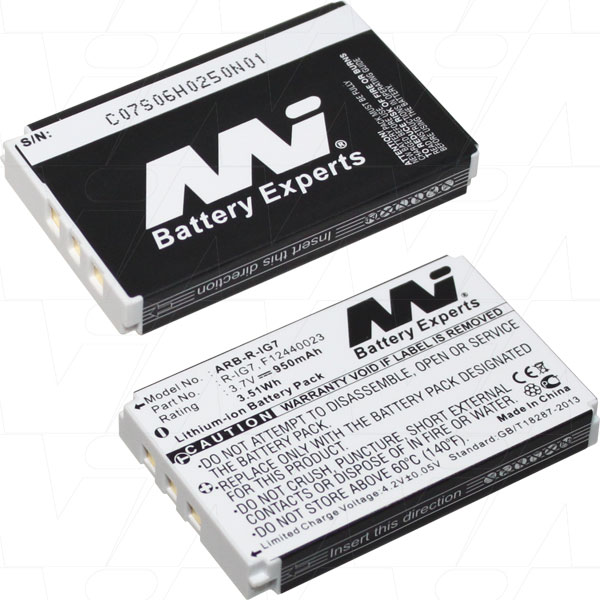 MI Battery Experts ARB-R-IG7